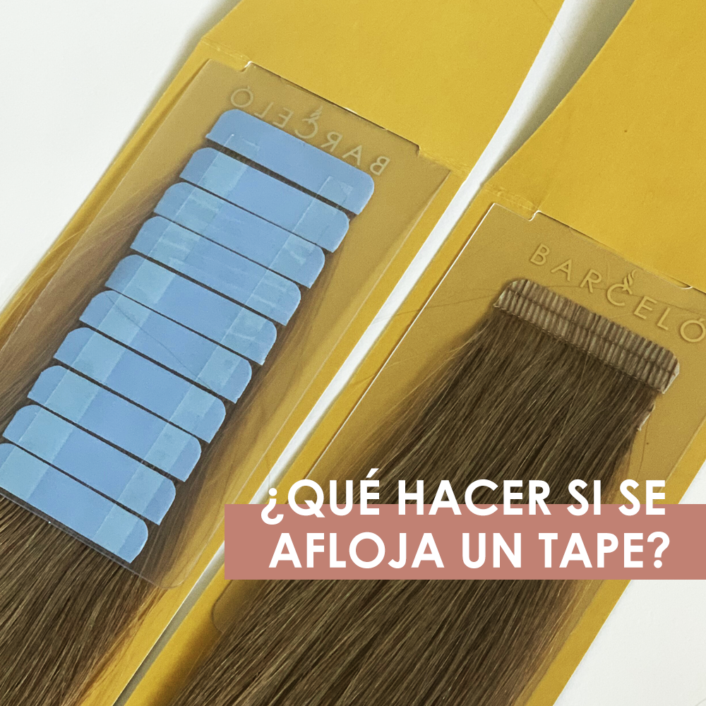 ¿Qué hacer si se afloja un tape adhesivo?